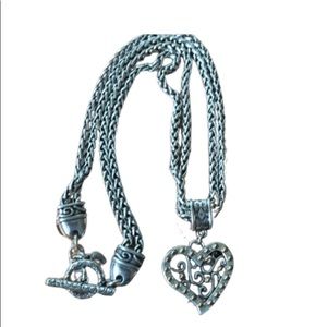 Brighton Heart ❤️ toggle necklace